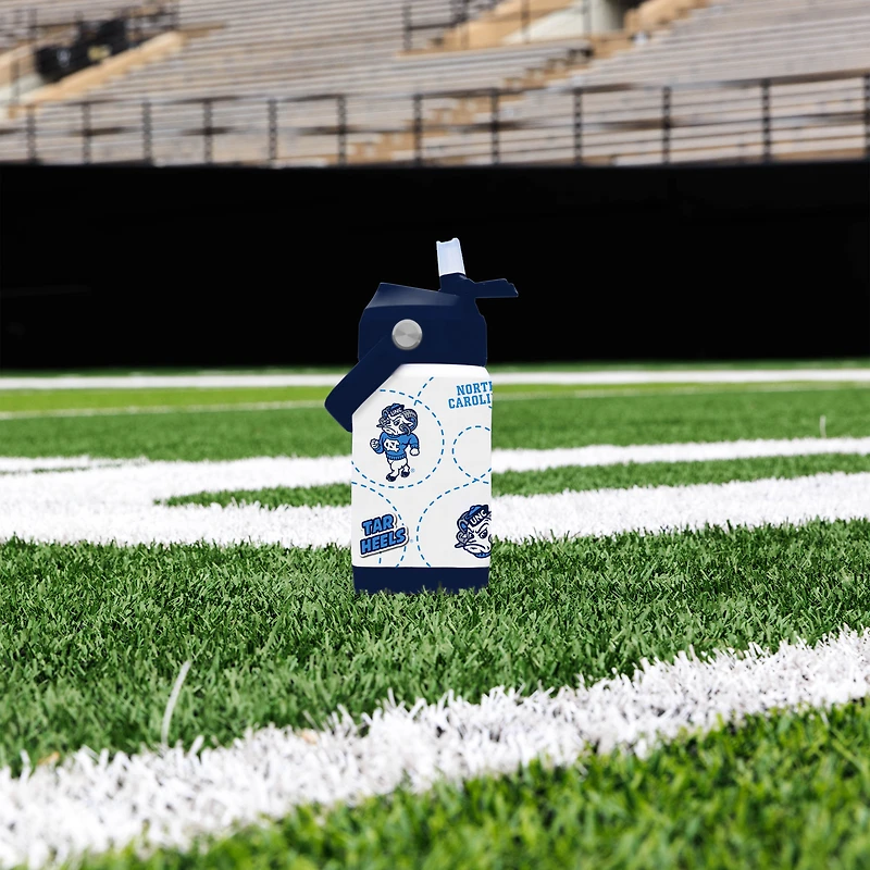 Bouteille de mascotte de 35 cl des Tar Heels de Caroline du Nord