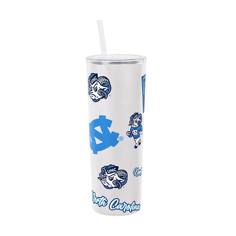 Gobelet isotherme à paille Dreamweave 30 oz Logo Brands North Carolina Tar Heels