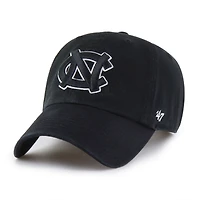 Men's '47  Black North Carolina Tar Heels Clean Up Adjustable Hat