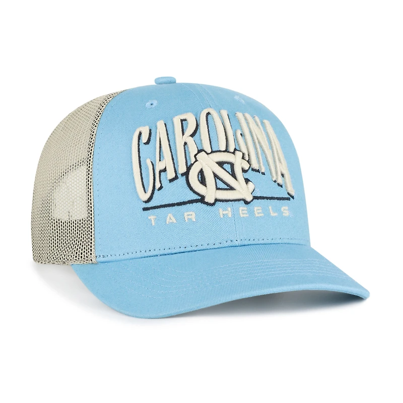 Casquette de camionneur ajustable Carolina Blue '47 pour homme des Tar Heels de Caroline du Nord