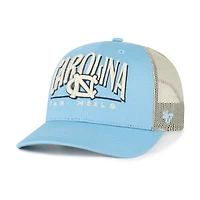 Casquette de camionneur ajustable Carolina Blue '47 pour homme des Tar Heels de Caroline du Nord