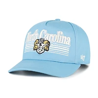 Men's '47  Carolina Blue North Carolina Tar Heels Script Fade Hitch Adjustable Hat