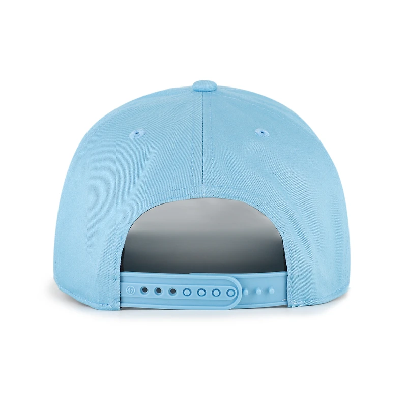 Casquette ajustable pour homme « 47 Carolina Blue North Carolina Tar Heels » avec logo dégradé.