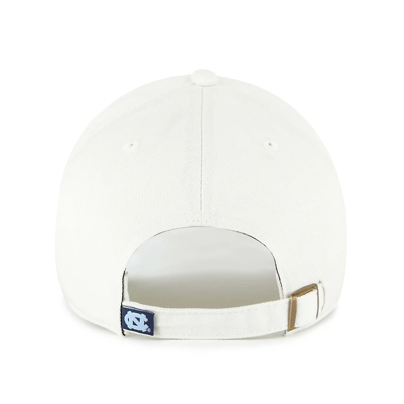 Men's '47 Cream North Carolina Tar Heels Clean Up Adjustable Hat