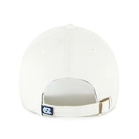 Men's '47 Cream North Carolina Tar Heels Clean Up Adjustable Hat