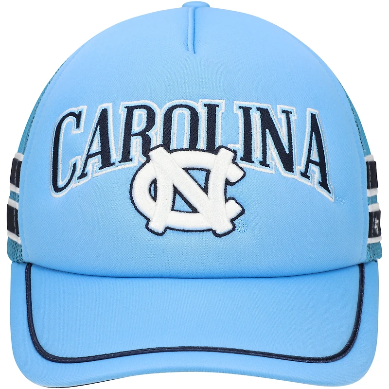 Men's '47 Light Blue North Carolina Tar Heels Sideband Trucker Adjustable Hat