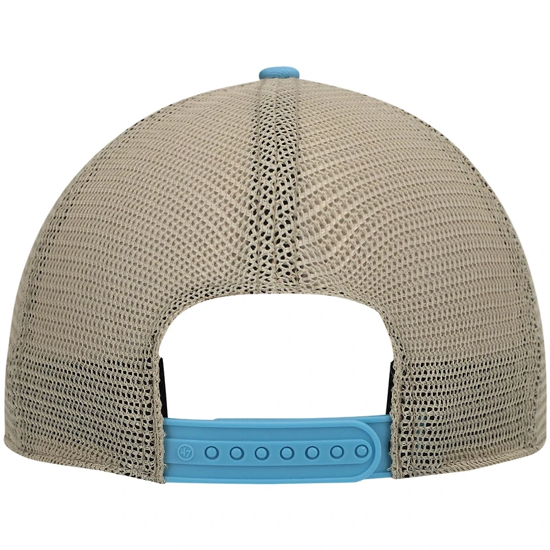 Casquette Trucker Snapback '47 North Carolina Tar Heels Homme Bleu Clair