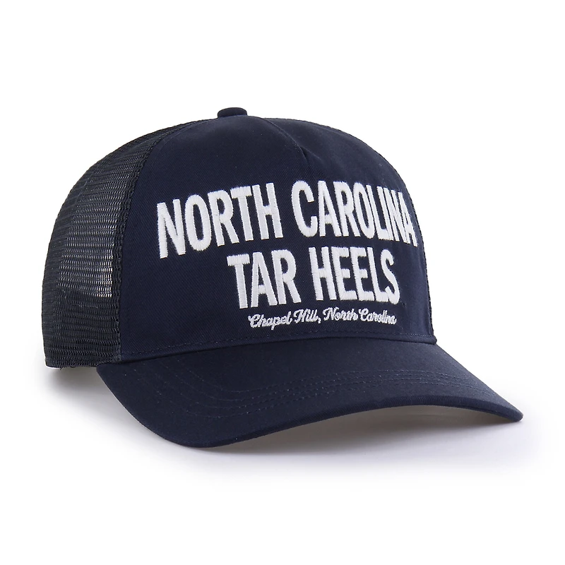 Men's '47 Navy North Carolina Tar Heels Contemporary Hitch Trucker Adjustable Hat