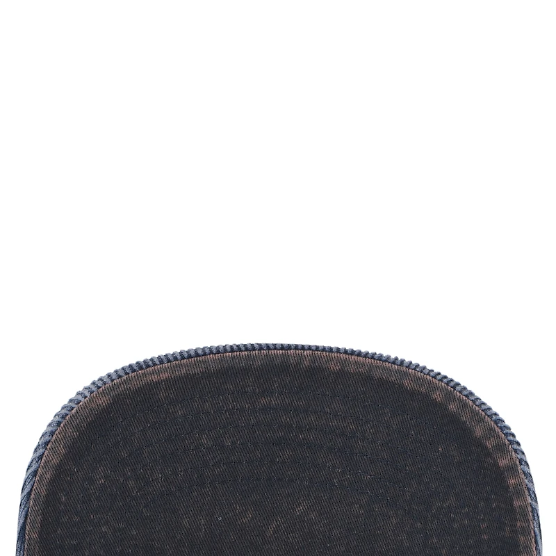 Chapeau ajustable en velours côtelé bleu marine North Carolina Tar Heels Reclaim Snow Wash pour homme