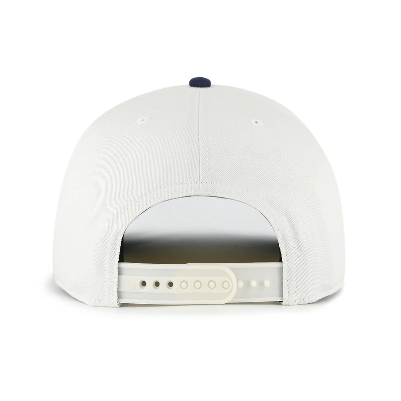 Men's '47 White North Carolina Tar Heels Contemporary Basics Two-Tone Hitch Adjustable Hat