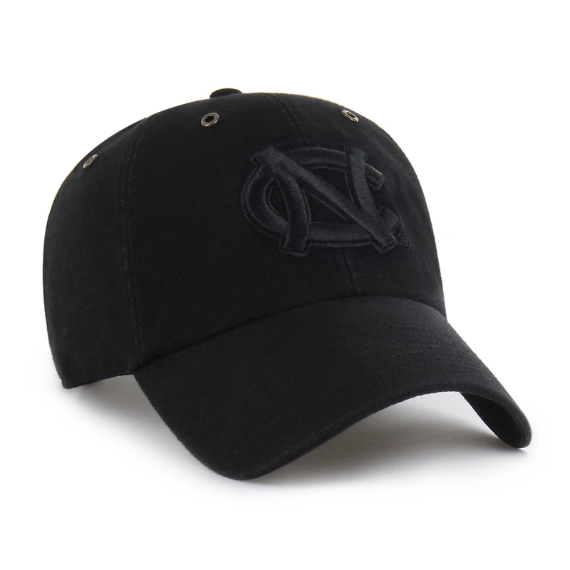 Men's Carhartt x '47 Black North Carolina Tar Heels Clean Up Adjustable Hat