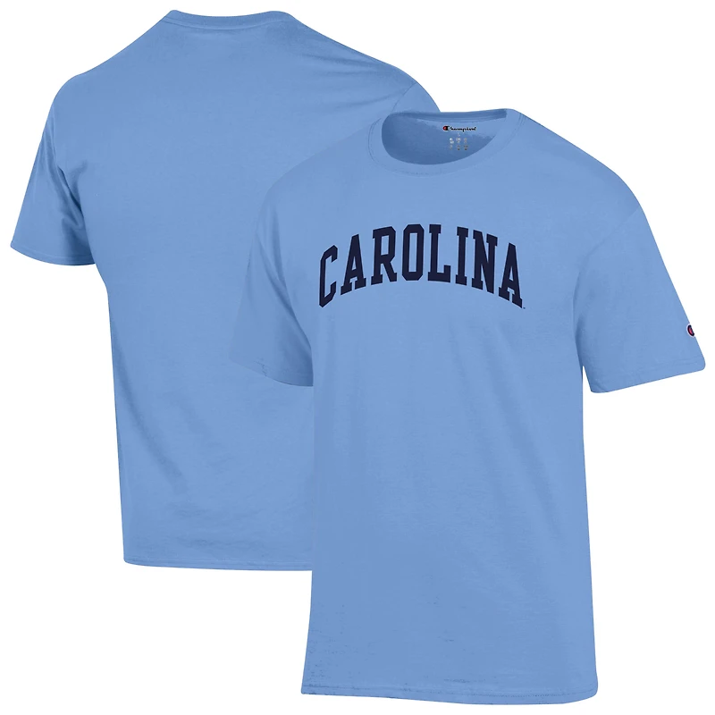 T-shirt à manches longues bleu Caroline du Nord Tar Heels pour homme Champion