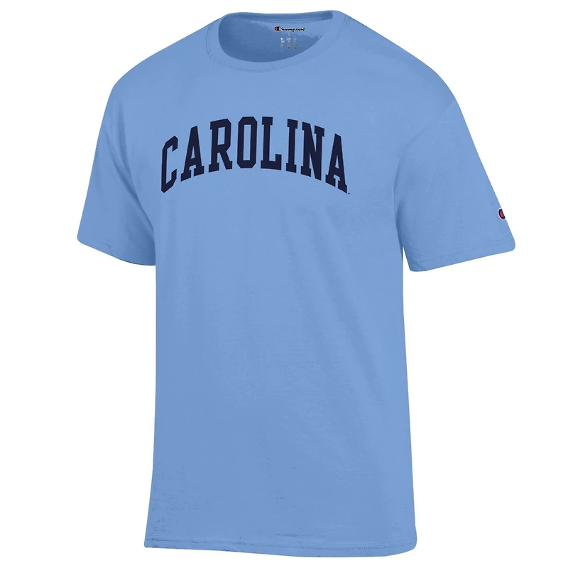 T-shirt à manches longues bleu Caroline du Nord Tar Heels pour homme Champion