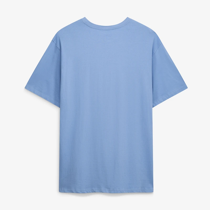 Men's Champion Carolina Blue North Tar Heels Big & Tall Arch Over Wordmark T-Shirt