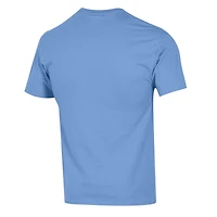 Men's  Champion Carolina Blue North Tar Heels Chapel Bill Mascot T-Shirt