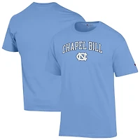 Men's  Champion Carolina Blue North Tar Heels Chapel Bill T-Shirt