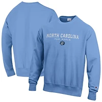 Men's Champion  Carolina Blue North Tar Heels Relentless Reverse Weave Sweatshirt