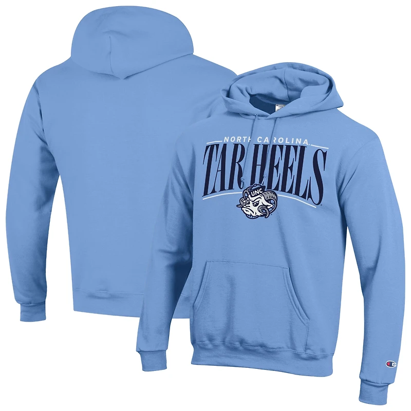 Men's Champion  Carolina Blue North Tar Heels Team Pride Powerblend Hoodie