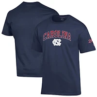 T-shirt Champion bleu marine pour homme, North Carolina Tar Heels, édition Americana 250e anniversaire.