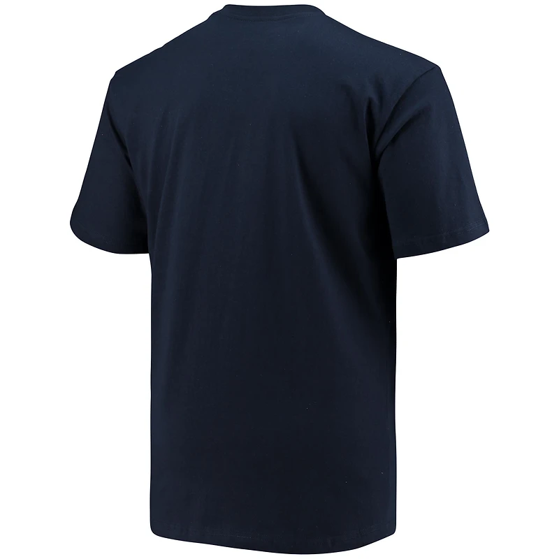 T-shirt avec logo de l'équipe Champion Caroline du Nord Tar Heels Big & Tall Arch pour hommes