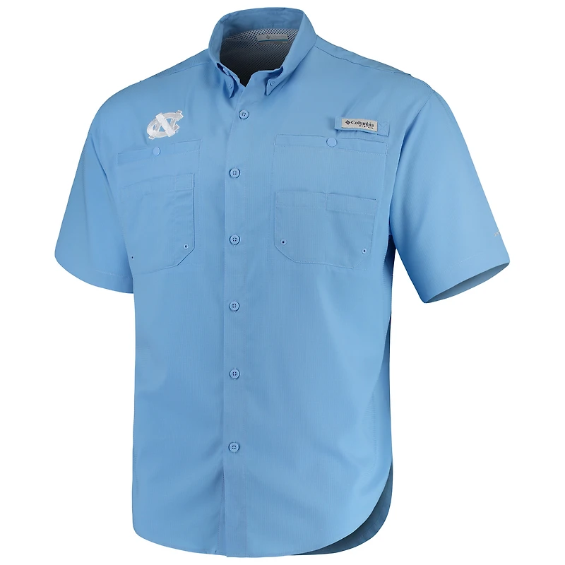 Chemise PFG Tamiami Columbia Carolina Blue North Tar Heels pour homme
