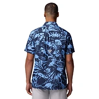 Men's Columbia Carolina Blue North Tar Heels Super Slack Tide Omni-Wick Button-Up Shirt