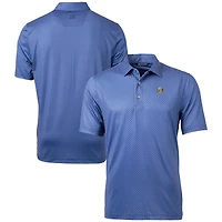 Polo extensible bleu marine à imprimé bannière Vault Pike des Tar Heels de Caroline du Nord pour homme Cutter & Buck