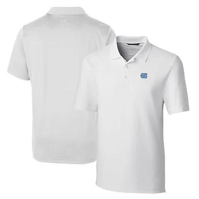 Men's Cutter & Buck White North Carolina Tar Heels Big Tall Forge Stretch Polo