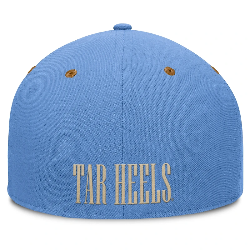 Men's Fanatics Carolina Blue/Brown North Tar Heels NoBo Fitted Hat