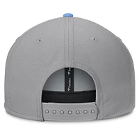 Casquette snapback grise Fanatics pour homme, Tar Heels de Caroline du Nord