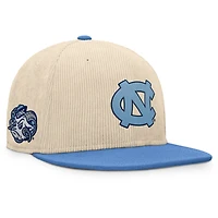 Casquette Snapback de receveur des Tar Heels de Caroline du Nord Fanatics pour hommes