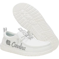 Men's Hey Dude White North Carolina Tar Heels Wally Casual Shoes