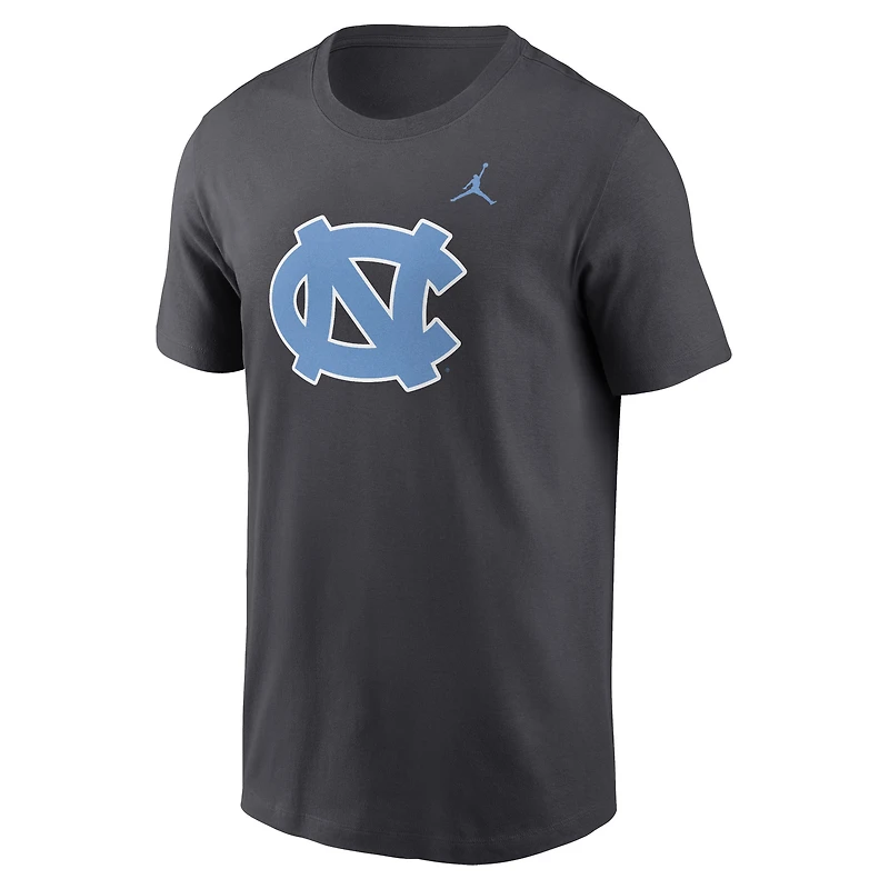 Men's Jordan Brand Navy North Carolina Tar Heels Primetime Evergreen Logo T-Shirt