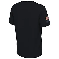 T-shirt camouflage Jordan Brand noir North Carolina Tar Heels Veterans pour hommes