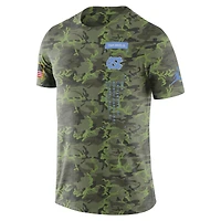 T-shirt militaire Jordan Brand North Carolina Tar Heels pour homme