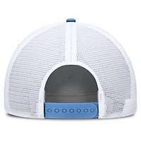 Men's Jordan Brand  Carolina Blue/White North Carolina Tar Heels 2025 On-Field Rise Engineered Trucker Adjustable Hat