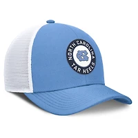 Men's Jordan Brand Carolina Blue/White North Carolina Tar Heels Rise Primetime Performance Trucker Adjustable Hat