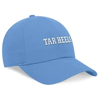 Casquette réglable Jordan Brand Carolina Blue North Carolina Tar Heels 2024 On-Field Club pour hommes