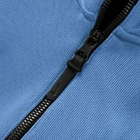 Men's Jordan Brand Carolina Blue North Tar Heels 2025 Coaches Premium Dri-FIT Half-Zip Pullover