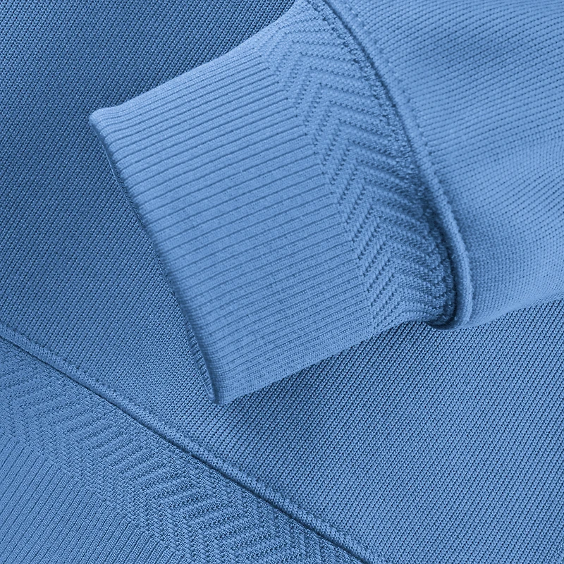 Pull Jordan Brand Carolina Blue pour homme, édition 2025 des North Tar Heels, avec demi-zip, Premium Dri-FIT