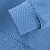 Pull Jordan Brand Carolina Blue pour homme, édition 2025 des North Tar Heels, avec demi-zip, Premium Dri-FIT