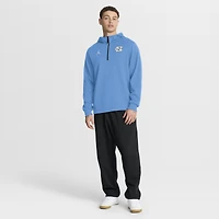 Sweat à capuche Jordan Brand Carolina Blue pour homme, édition 2025 des Tar Heels de Caroline du Nord, Premium Dri-FIT, avec fermeture éclair quart tour