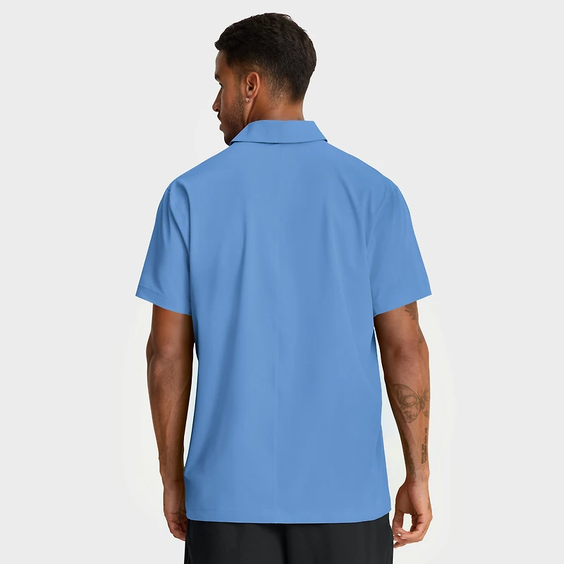Men's Jordan Brand Carolina Blue North Tar Heels 2025 Coaches Sideline Polo