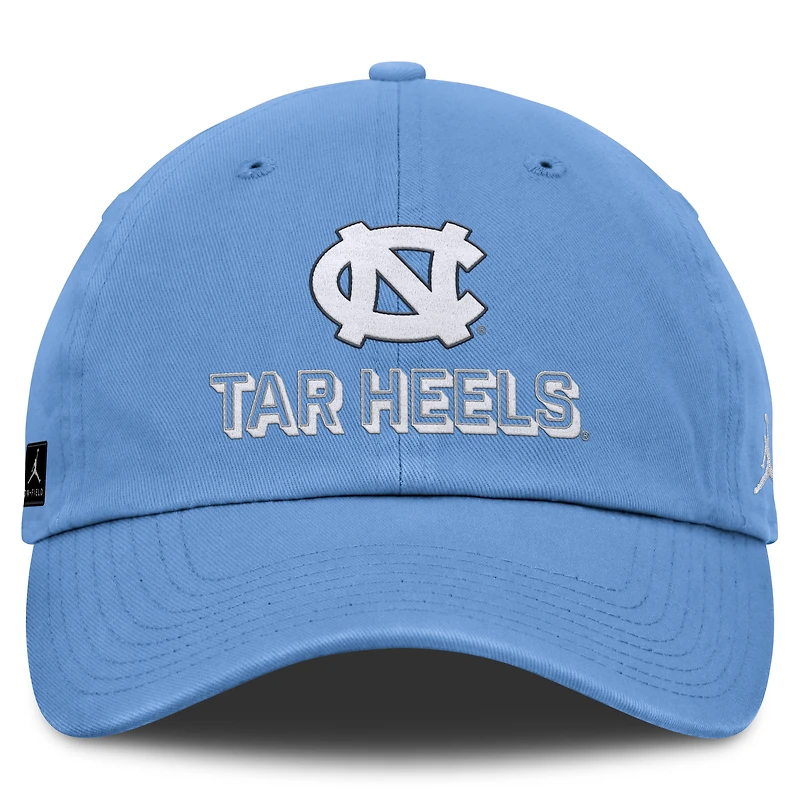 Men's Jordan Brand Carolina Blue North Carolina Tar Heels 2025 On-Field Club Adjustable Hat