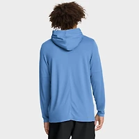 Men's Jordan Brand Carolina Blue North Tar Heels 2025 Sideline Dri-FIT Long Sleeve Hoodie T-Shirt