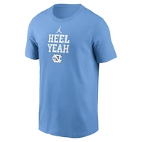 Men's Jordan Brand Carolina Blue North Tar Heels 2025 Sideline Mantra Performance T-Shirt