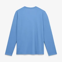 T-shirt à manches longues Jordan Brand Carolina Blue North Tar Heels 2026 Sideline Coaches UV Dri-FIT pour homme