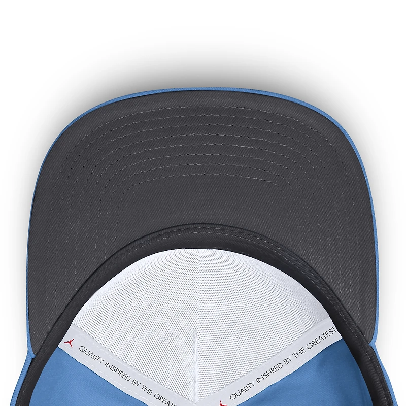 Men's Jordan Brand Carolina Blue North Tar Heels 2026 Sideline Dri-FIT Rise Adjustable Hat