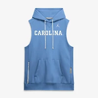 Men's Jordan Brand  Carolina Blue North Tar Heels 2026 Sideline Sleeveless Dri-FIT Hoodie