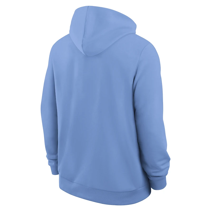 Men's Jordan Brand  Carolina Blue North Tar Heels 2026 Sideline Standard Issue Dri-FIT Full-Zip Hoodie